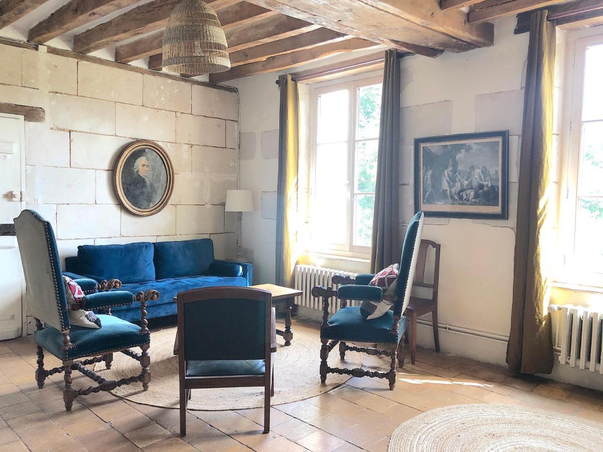 Апартаменти Le Charme De L'Ancien Au Calme Et A 8 Min De Chenonceaux La Croix-en-Touraine Екстер'єр фото