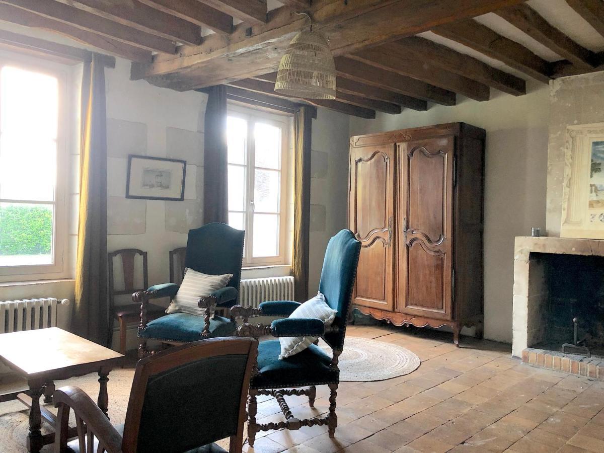Апартаменти Le Charme De L'Ancien Au Calme Et A 8 Min De Chenonceaux La Croix-en-Touraine Екстер'єр фото