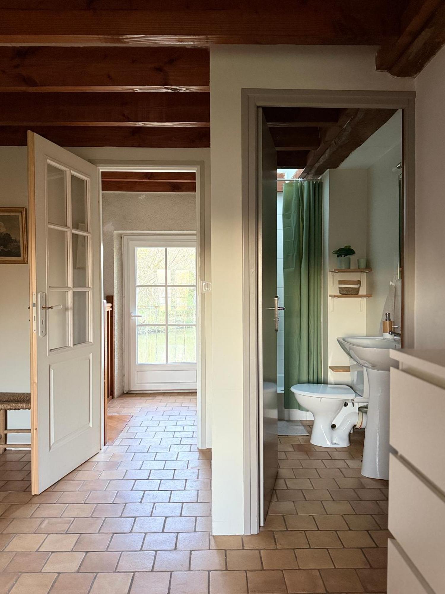 Апартаменти Le Charme De L'Ancien Au Calme Et A 8 Min De Chenonceaux La Croix-en-Touraine Екстер'єр фото